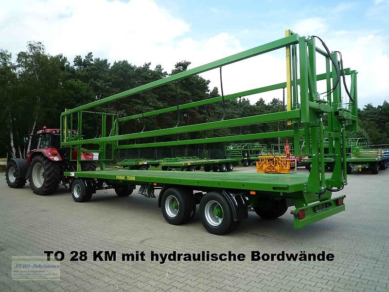 Ballentransportwagen des Typs PRONAR 3-achs Anhänger, Ballenwagen, Strohwagen, TO 26 M; 18,0 to, NEU, Neumaschine in Itterbeck (Bild 30)