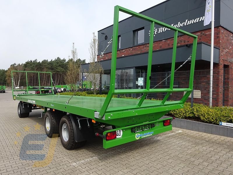 Ballentransportwagen des Typs PRONAR 3-Achs- Ballentransportwagen TO26M / T026M / TO 26M / T0 26 M 18,0 to. z.G.G, Ballenwagen, Flachwagen, Neumaschine in Itterbeck (Bild 7)