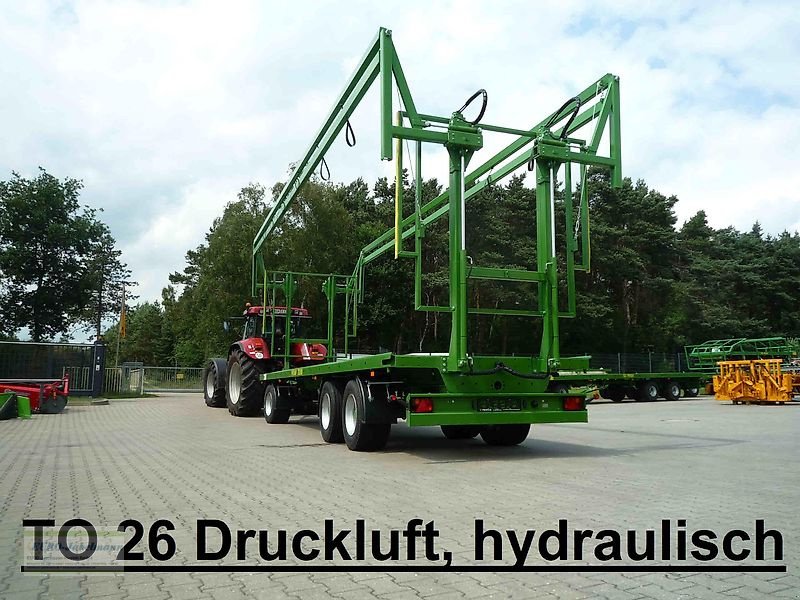 Ballentransportwagen des Typs PRONAR Ballenwagen · Ballentransportwagen · Strohwagen · Frühbezug, Neumaschine in Itterbeck (Bild 9)