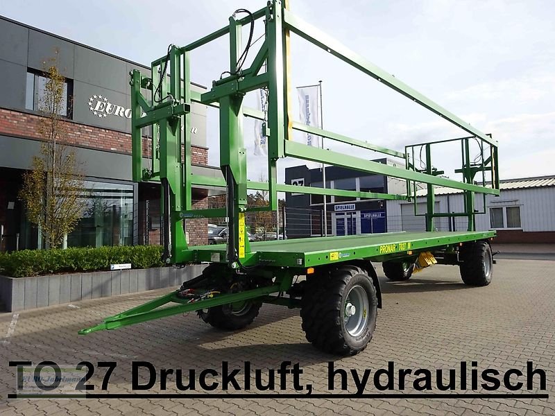 Ballentransportwagen des Typs PRONAR Ballenwagen · Ballentransportwagen · Strohwagen · Frühbezug, Neumaschine in Itterbeck (Bild 8)