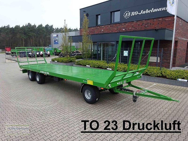 Ballentransportwagen des Typs PRONAR Ballenwagen · Ballentransportwagen · Strohwagen · Frühbezug, Neumaschine in Itterbeck (Bild 5)