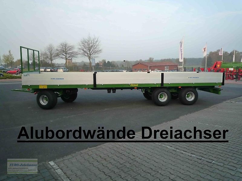 Ballentransportwagen des Typs PRONAR Ballenwagen, NEU, auch mit hydr. Ladungssicherung, 2 + 3 Achsen + Tandem, 10 - 24 to., Neumaschine in Itterbeck (Bild 18)