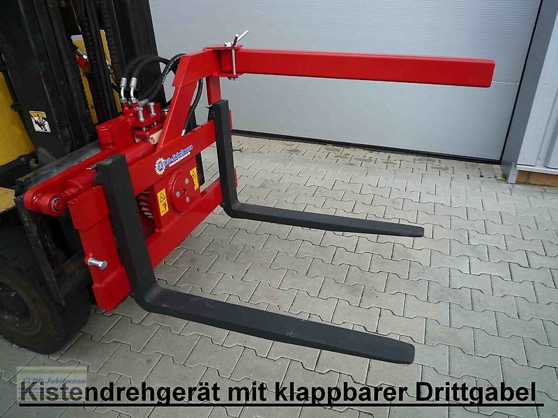 Kompaktlader des Typs EURO-Jabelmann Kistendrehgeräte für Gabelstapler und Frontlader, NEU, eigene Herstellung  (Made in Germany), Neumaschine in Itterbeck (Bild 7)