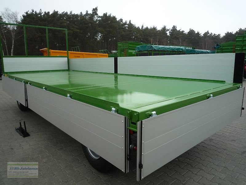 Tieflader des Typs PRONAR 3-achs Plattformwagen mit Alu-Bordwände TO 23, 15 to, NEU, Neumaschine in Itterbeck (Bild 11)