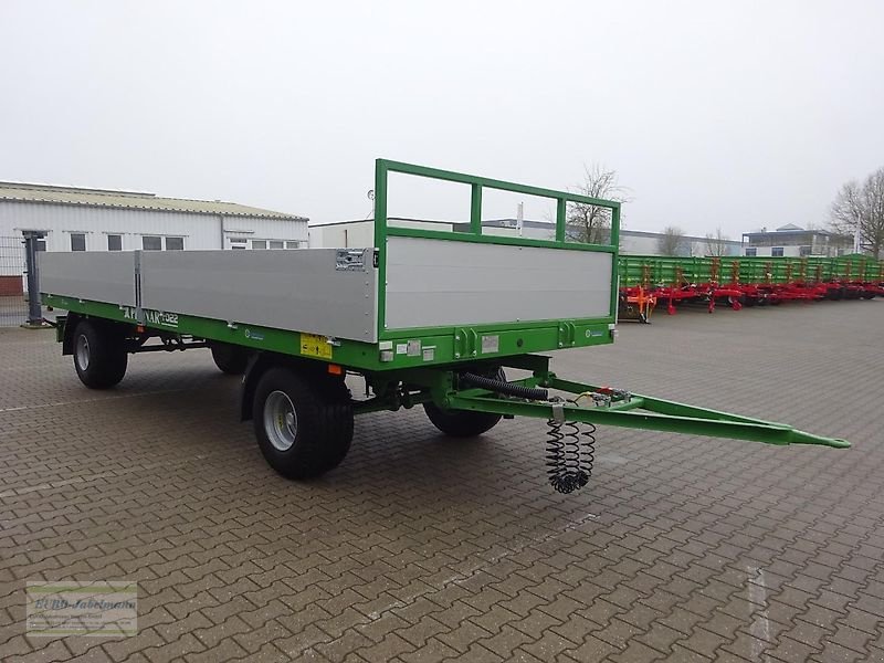 Tieflader des Typs PRONAR 2-achs Plattformwagen mit Alu-Bordwände TO 22, 10 to, NEU, Neumaschine in Itterbeck (Bild 3)