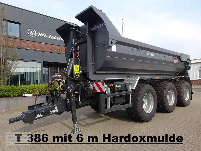 Abrollcontainer des Typs PRONAR Hakenlift  T 386, 34 to. zGG, Abrollkipper /  Containeranhänger / Containerfahrzeug / Abrollsystem / Abrollfahrzeug / Hakengerät Modell T 386, 33 to. Tridem, Neumaschine in Itterbeck (Bild 19)