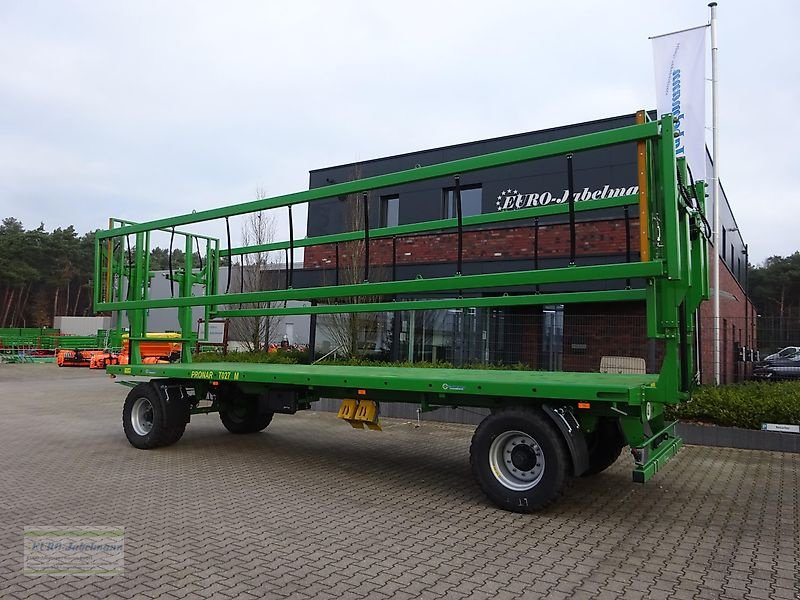 Ballentransportwagen des Typs PRONAR Ballenwagen, Strohwagen, TO 27, 18 to, hydr. Ladungssicherung, Bauj. 2021, Gebrauchtmaschine in Itterbeck (Bild 7)