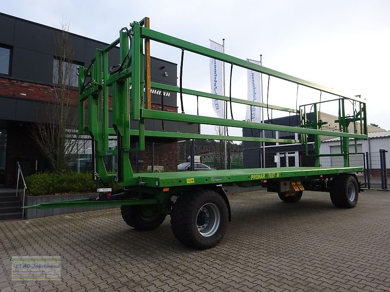 Ballentransportwagen des Typs PRONAR gebr. Ballenwagen, Strohwagen, 18 to, hydr. Ladungssicherung, Bauj. 2021, Gebrauchtmaschine in Itterbeck (Bild 5)