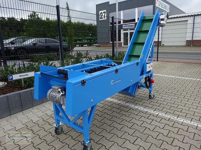 Lagertechnik des Typs EURO-Jabelmann Sternwalzenterder Bürstenmaschine V 5510 mit Steigband, NEU, Neumaschine in Itterbeck (Bild 7)