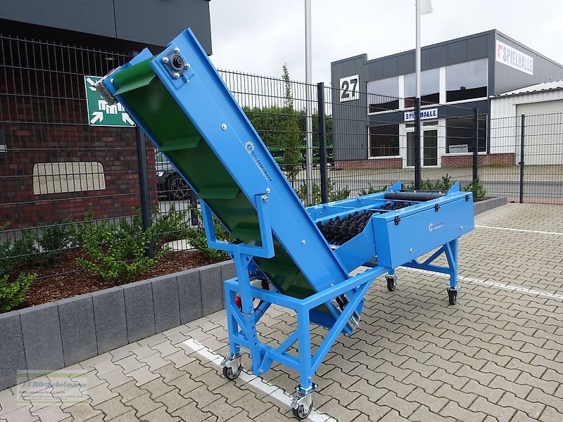 Lagertechnik des Typs EURO-Jabelmann Sternwalzenterder Bürstenmaschine V 5510 mit Steigband, NEU, Neumaschine in Itterbeck (Bild 3)