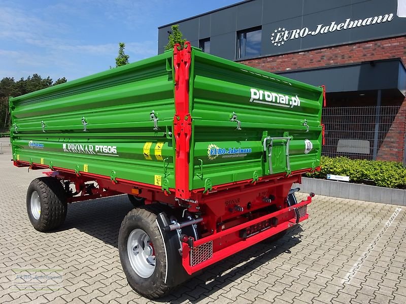 Kipper des Typs PRONAR Zweiachsdreiseitenkipper PT 606, 8,9 to, Palettenbreite, NEU, Gebrauchtmaschine in Itterbeck (Bild 10)