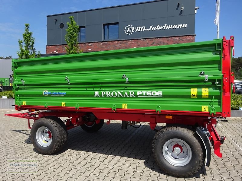 Kipper des Typs PRONAR Zweiachsdreiseitenkipper PT 606, 8,9 to, Palettenbreite, NEU, Gebrauchtmaschine in Itterbeck (Bild 8)