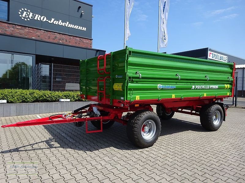 Kipper des Typs PRONAR Zweiachsdreiseitenkipper PT 606, 8,9 to, Palettenbreite, NEU, Gebrauchtmaschine in Itterbeck (Bild 13)