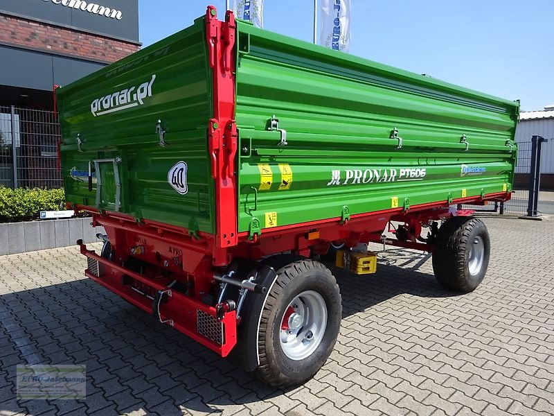 Kipper des Typs PRONAR Zweiachsdreiseitenkipper PT 606, 8,9 to, Palettenbreite, NEU, Gebrauchtmaschine in Itterbeck (Bild 12)