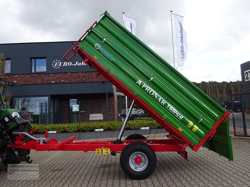 Kipper des Typs PRONAR Einachsdreiseitenkipper, 654/2, 6 to, 40 km/h, Druckluft / Auflaubremse, ab Lager, Neumaschine in Itterbeck (Bild 27)
