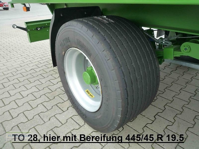 Ballentransportwagen des Typs PRONAR Ballentransportwagen Flachwagen für Ballen- Kartoffelkisten- Gemüsekisten- und Obstkistentransport, TO 28, 24 to, NEU, Neumaschine in Itterbeck (Bild 16)