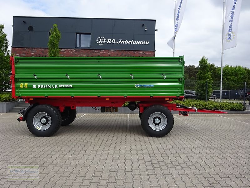 Kipper des Typs PRONAR Anhänger, Zweiachsdreiseitenkipper, PT 612 L (Long), 16,8 to, Palettenbreite, Neumaschine in Itterbeck (Bild 4)