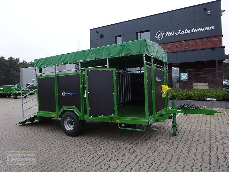 Anhänger des Typs PRONAR Viehtransportanhänger Kurier TO 46, 5,5 to, Auflauf- + Druckluftbremse, NEU, Neumaschine in Itterbeck (Bild 9)