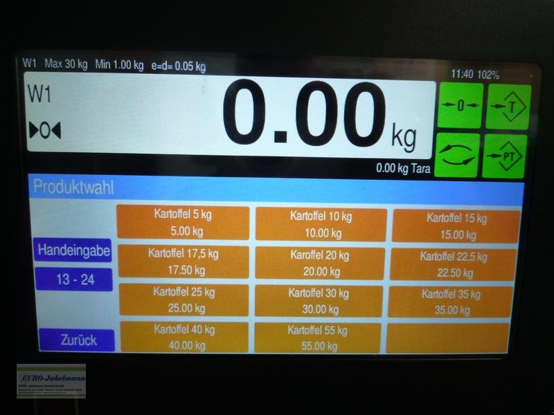 Lagertechnik des Typs EURO-Jabelmann Absackwaage Jafix TN 260 E mit Wellkantgurt, NEU, Neumaschine in Itterbeck (Bild 17)
