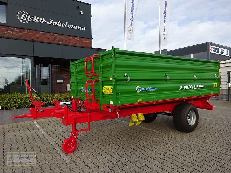 Kipper des Typs PRONAR Einachsdreiseitenkipper Modell 671 (7,4 to.) Auflauf/Druckluftbremse, NEU, Neumaschine in Itterbeck (Bild 1)