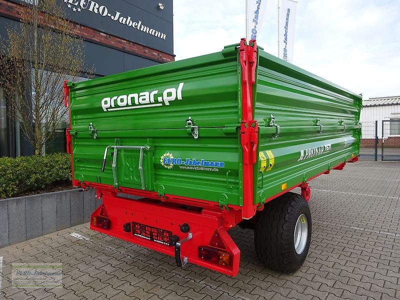 Kipper des Typs PRONAR T671 (7,4 to. z.GG.), Ein-Achs-Dreiseitenkipper, Einachskipper, Kipperanhänger, Einachser Kipper, Landwirtschaftlicher Kipper, Neumaschine in Itterbeck (Bild 16)