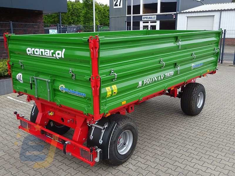 Kipper des Typs PRONAR Zwei-Achs-Dreiseitenkipper T 672 11,0 to. z.G.G, Zweiachskipper, Dreiseitenkipper Anhänger, Neumaschine in Itterbeck (Bild 2)