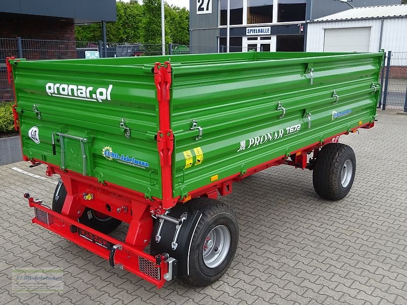 Kipper des Typs PRONAR Zwei-Achs-Dreiseitenkipper T 672 11,0 to. z.G.G, Zweiachskipper, Dreiseitenkipper Anhänger, Neumaschine in Itterbeck (Bild 3)