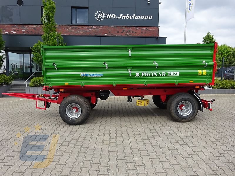 Kipper des Typs PRONAR Zwei-Achs-Dreiseitenkipper T 672 11,0 to. z.G.G, Zweiachskipper, Dreiseitenkipper Anhänger, Neumaschine in Itterbeck (Bild 4)