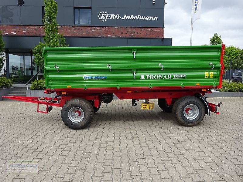 Kipper des Typs PRONAR Zwei-Achs-Dreiseitenkipper T 672 11,0 to. z.G.G, Zweiachskipper, Dreiseitenkipper Anhänger, Neumaschine in Itterbeck (Bild 7)