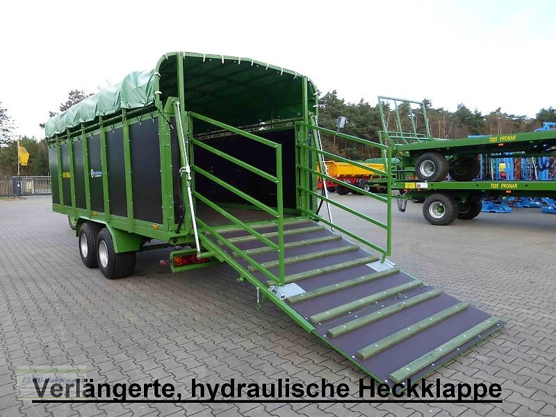 Anhänger des Typs PRONAR Viehtransportanhänger Kurier 46/1, 8,0 to, NEU, sofort ab Lager, Neumaschine in Itterbeck (Bild 19)