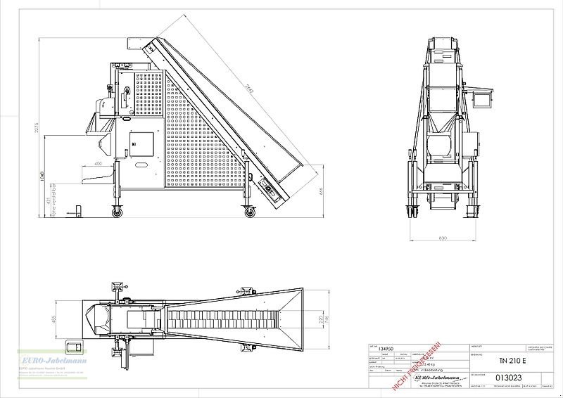 Lagertechnik des Typs EURO-Jabelmann Absackwaage EURO-Waage TN 210 E, NEU, Neumaschine in Itterbeck (Bild 29)