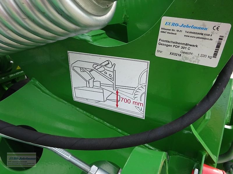 Mähwerk des Typs PRONAR Frontscheibenmähwerk Gezogen PDF 301 C mit Aufbereiter, Vorführmaschine in Itterbeck (Bild 20)