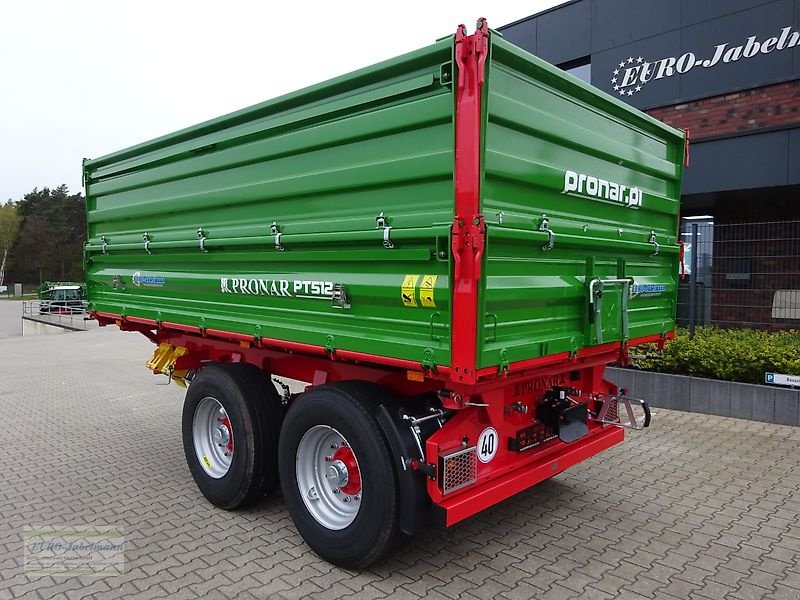 Kipper des Typs PRONAR Tandemdreiseitenkipper PT 512, 16 to, Palettenbreite, NEU, Neumaschine in Itterbeck (Bild 5)