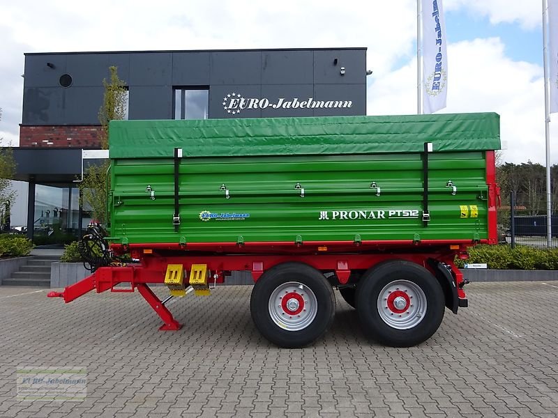 Kipper des Typs PRONAR Tandemdreiseitenkipper PT 512, 16 to, Palettenbreite, NEU, Neumaschine in Itterbeck (Bild 15)