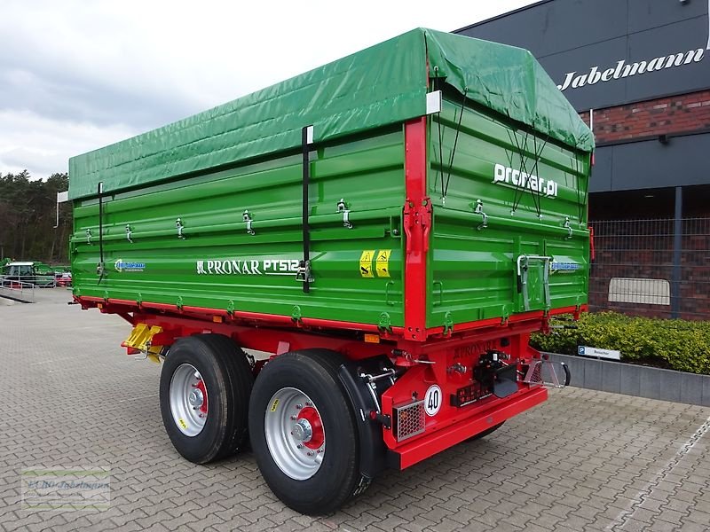 Kipper des Typs PRONAR Tandemdreiseitenkipper PT 512, 16 to, Palettenbreite, NEU, Neumaschine in Itterbeck (Bild 14)