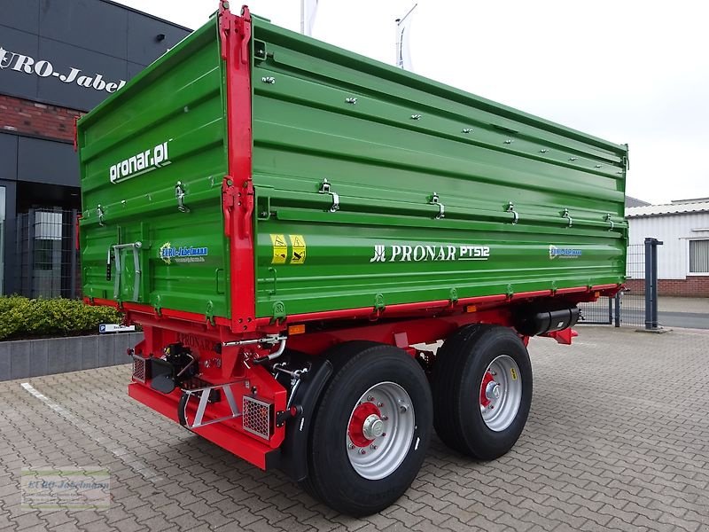 Kipper des Typs PRONAR Tandemdreiseitenkipper PT 512, 16 to, Palettenbreite, NEU, Neumaschine in Itterbeck (Bild 7)