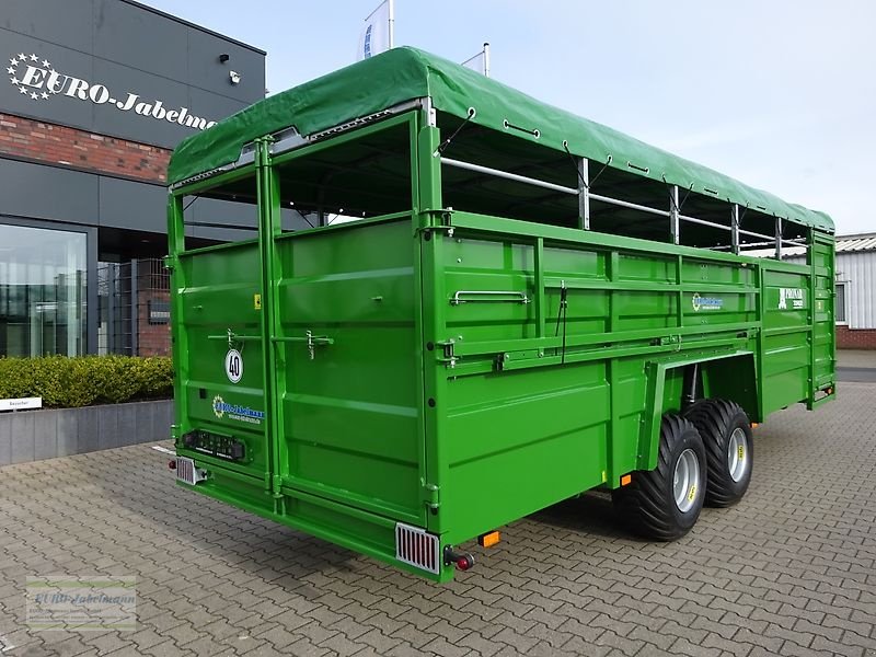 Anhänger des Typs PRONAR Viehtransportanhänger Kurier 46/2, 12 to, absenkbar, NEU, sofort ab Lager, Neumaschine in Itterbeck (Bild 3)