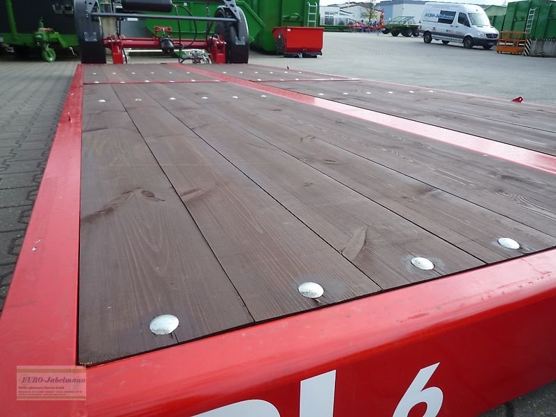 Tieflader des Typs Unia ´ßTransportplattform / Tieflader PL-6, hydr. absenkbar, Lenkachse möglich, Neumaschine in Itterbeck (Bild 18)