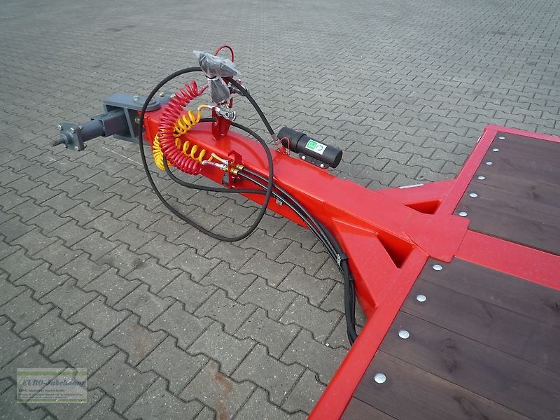 Tieflader des Typs Unia ´ßTransportplattform / Tieflader PL-6, hydr. absenkbar, Lenkachse möglich, Neumaschine in Itterbeck (Bild 19)