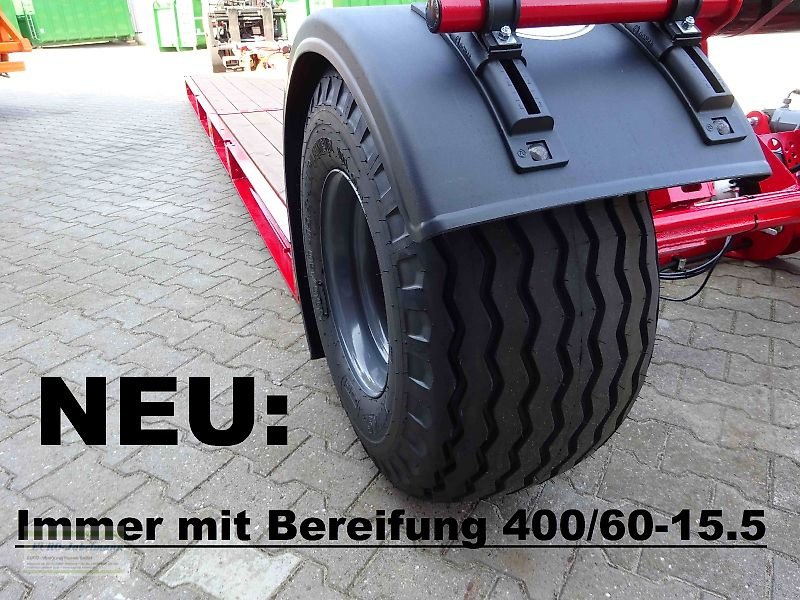 Tieflader des Typs Unia ´ßTransportplattform / Tieflader PL-6, hydr. absenkbar, Lenkachse möglich, Neumaschine in Itterbeck (Bild 21)