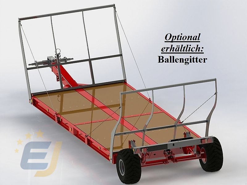 Tieflader des Typs Unia Transportplattform / Tieflader PL-6, hydr. absenkbar, Lenkachse möglich, Neumaschine in Itterbeck (Bild 10)