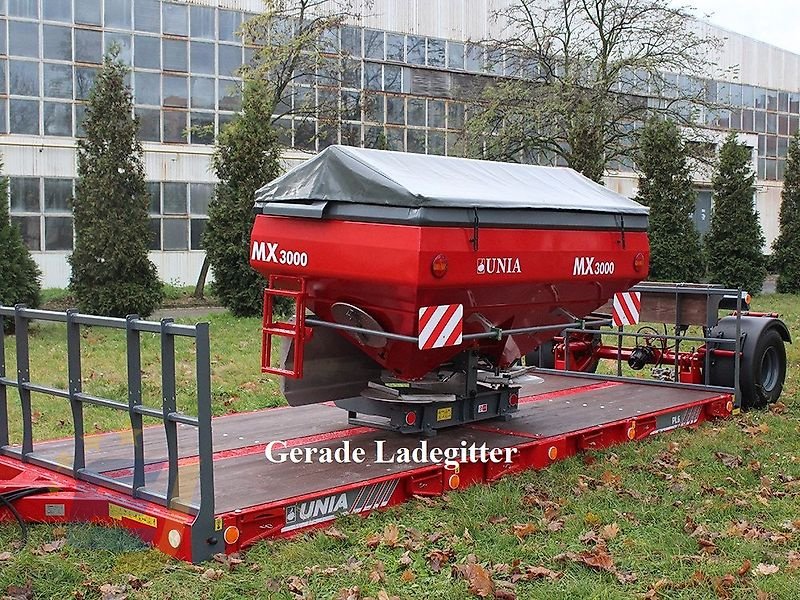 Tieflader des Typs Unia Transportplattform / Tieflader PL-6, hydr. absenkbar, Lenkachse möglich, Neumaschine in Itterbeck (Bild 11)