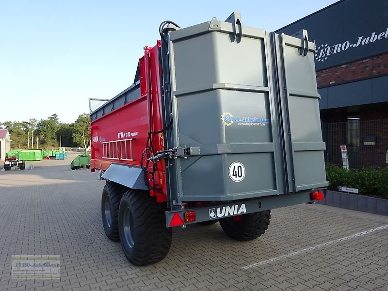 Dungstreuer des Typs Unia Unia Stalldungstreuer, Miststreuer, Tytan 13 TD, Tandem, Neumaschine in Itterbeck (Bild 3)