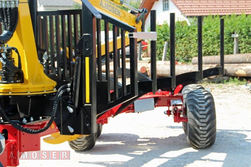 Rückewagen & Rückeanhänger des Typs A. Moser MHL-9 Lenkachse mit MKD-6,9, Neumaschine in Altmünster (Bild 11)