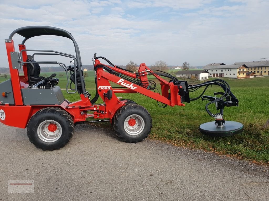 Hoflader des Typs Fuchs Zaunmulcher für Hoflader hydraulisch, Gebrauchtmaschine in Tarsdorf (Bild 8)