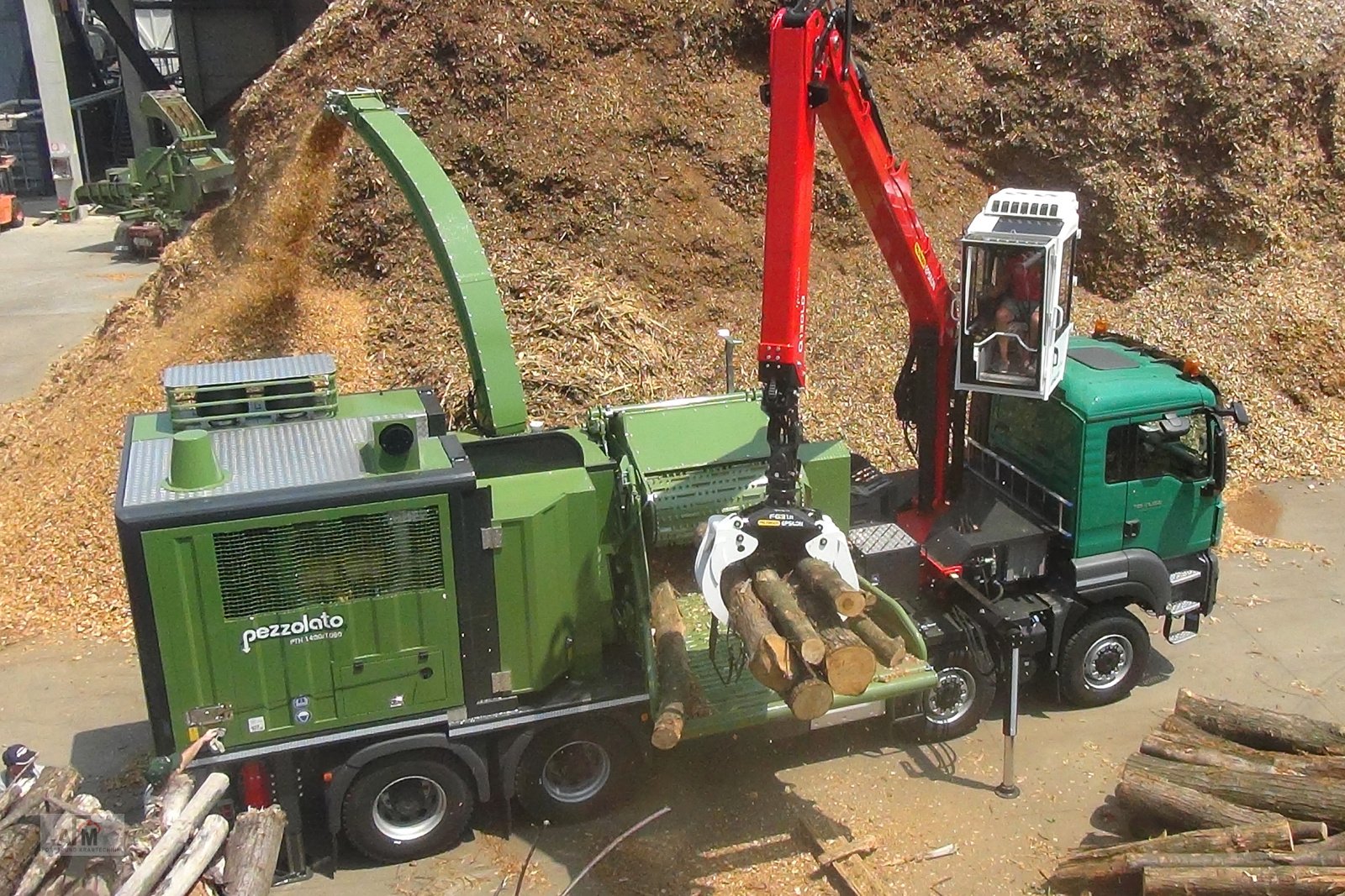 Holzhacker & Holzhäcksler des Typs Pezzolato PTH 1000-1400, Neumaschine in Bodenwöhr/ Taxöldern (Bild 1)