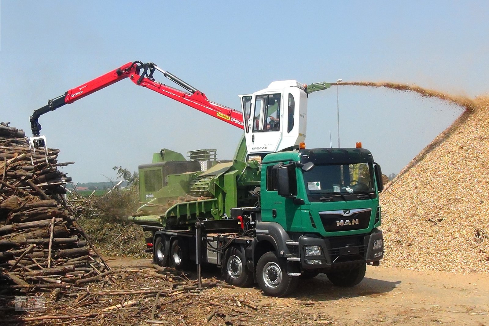 Holzhacker & Holzhäcksler des Typs Pezzolato PTH 1000-1400, Neumaschine in Bodenwöhr/ Taxöldern (Bild 4)