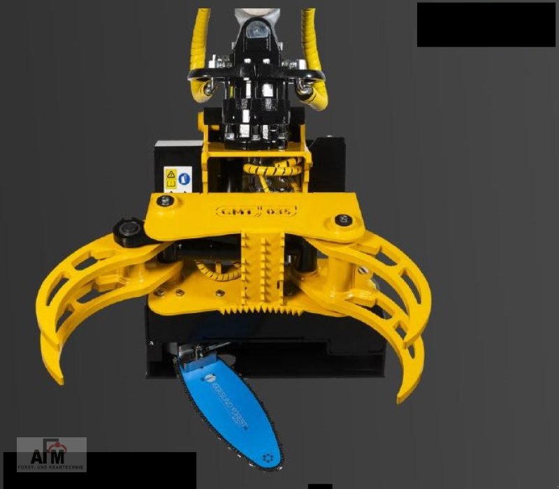 Holzvollernter des Typs AFM GMT035 Fällgreifer, Neumaschine in Haselbach (Bild 1)