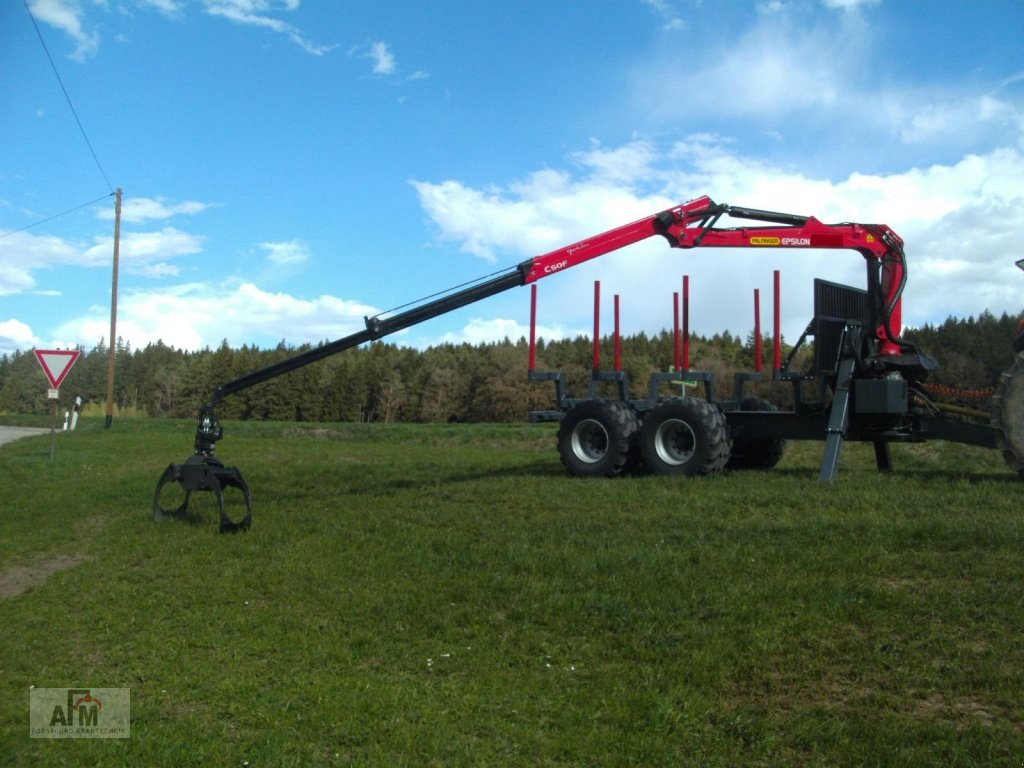 Rückewagen & Rückeanhänger des Typs alle AFM Profi mit EPSILON-Kran, Neumaschine in Bodenwöhr/ Taxöldern (Bild 2)