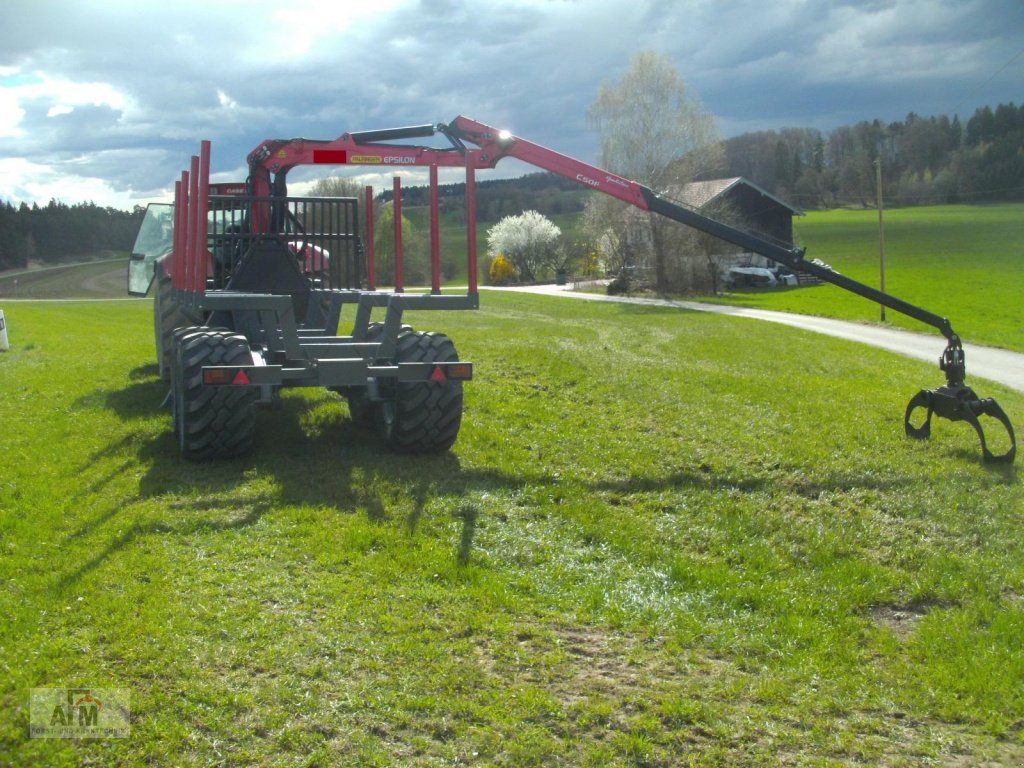 Rückewagen & Rückeanhänger des Typs alle AFM Profi mit EPSILON-Kran, Neumaschine in Bodenwöhr/ Taxöldern (Bild 5)